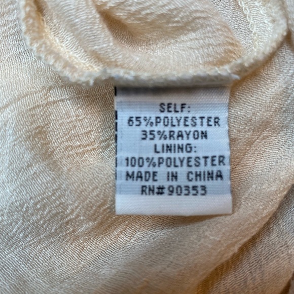 Rebellion• Handkerchief Style Flowy Tank Top• Size Small - Picture 8 of 8